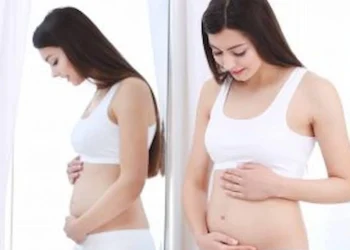 start to look pregnant
