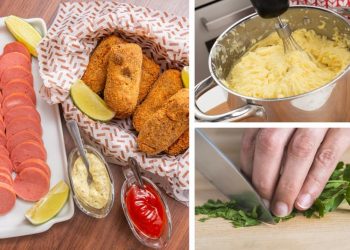 Croquettes and Sausages