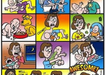 A Hilarious Cartoon The Motherhood Experience
