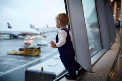 flying with a toddler