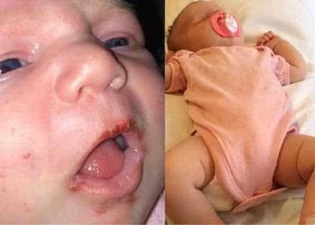 Why Visitors Shouldn't Kiss Your Newborn On The Lips