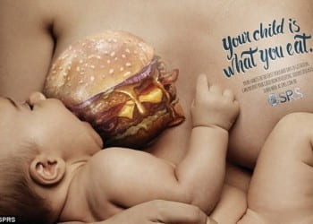 breastfeeding campaign shock