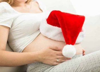 pregnant at christmas