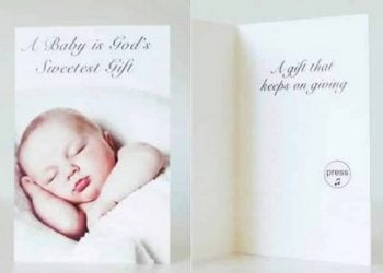 baby shower cards