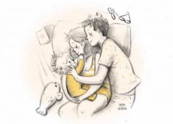 New Mothers Illustrations Capture Raw Emotions Of Motherhood