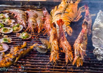 Barbecued Seafood