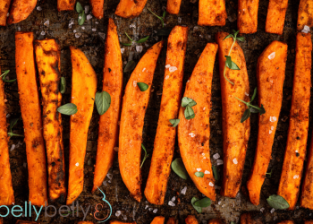 Roasted Sweet Potato Wedges