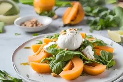 Rockmelon Burrata Salad